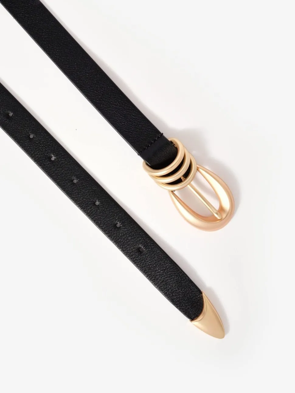 Mint Velvet - Opvallende leren riem