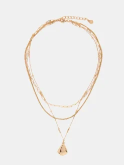 Mint Velvet - Zilverkleurige gelaagde ketting