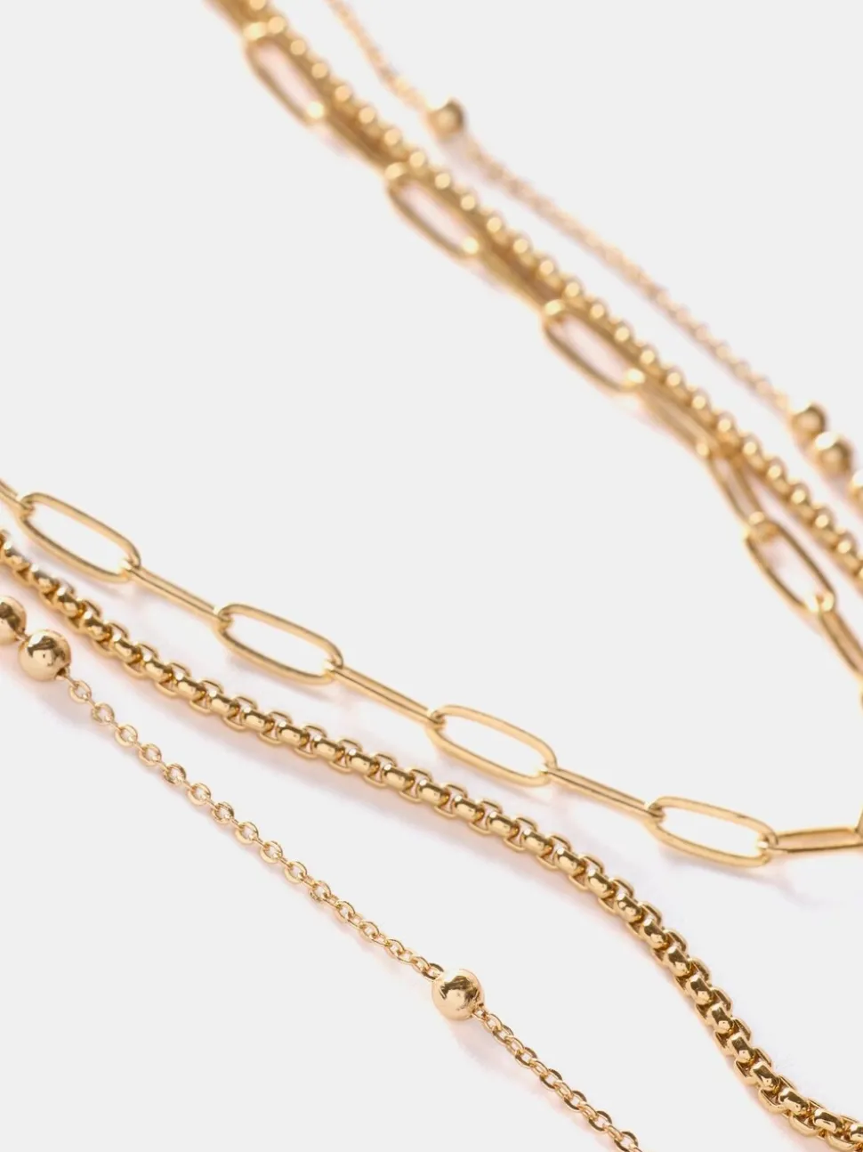 Mint Velvet - Zilverkleurige gelaagde ketting