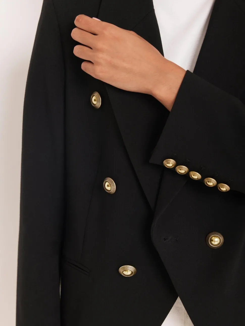 Mint Velvet blazer met dubbele rij knopen