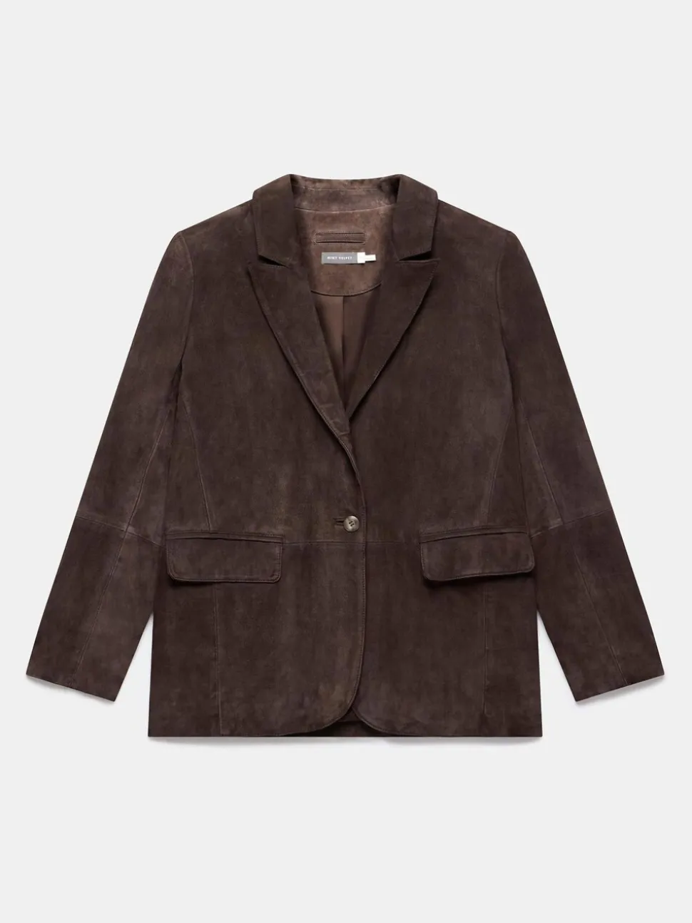 Mint Velvet Suede Blazer