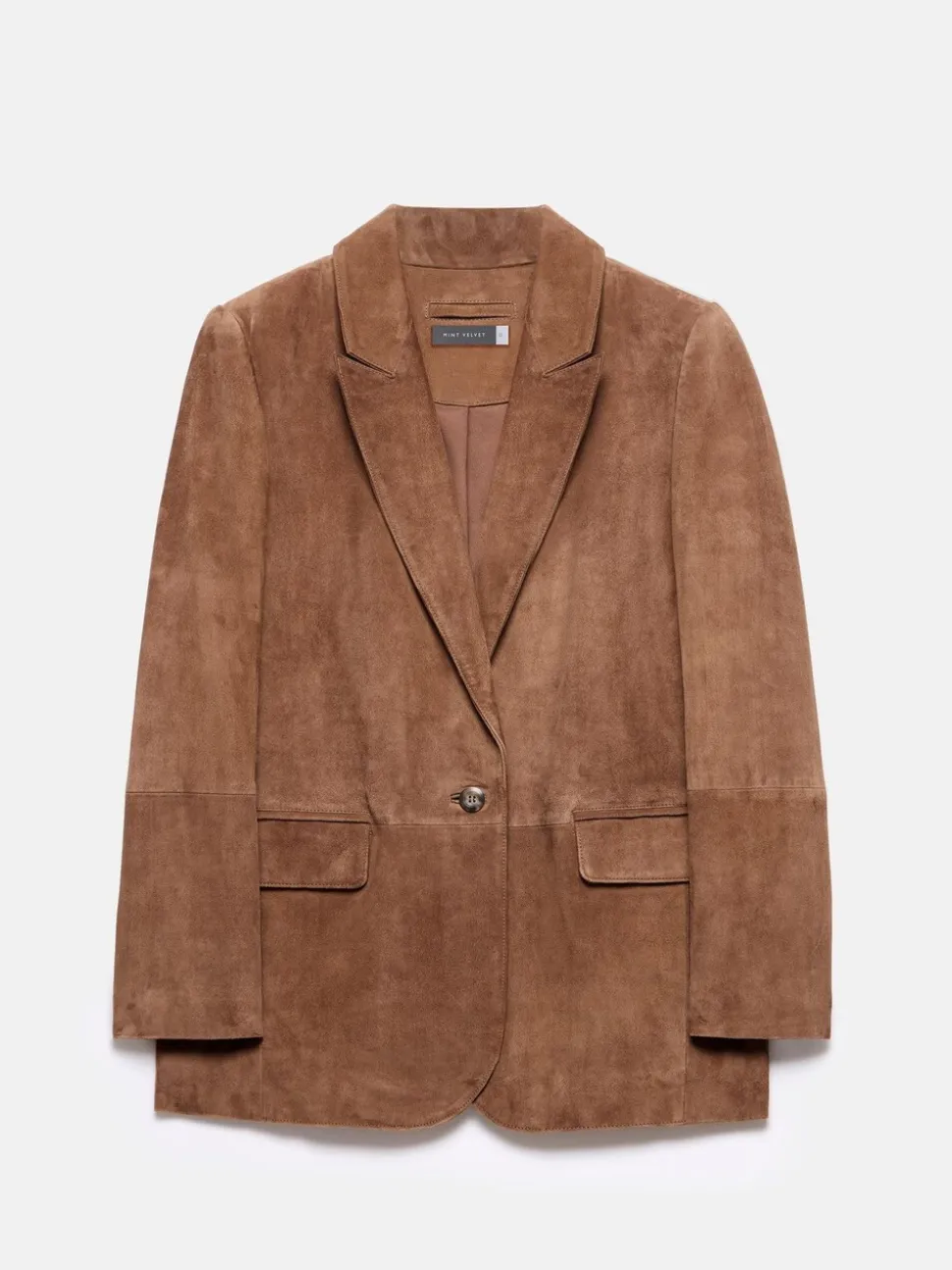 Mint Velvet Suede Blazer