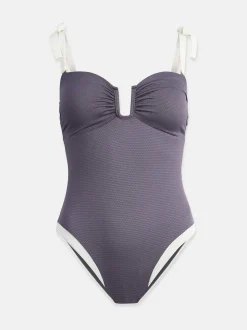Mint Velvet textuur corrigerend badpak