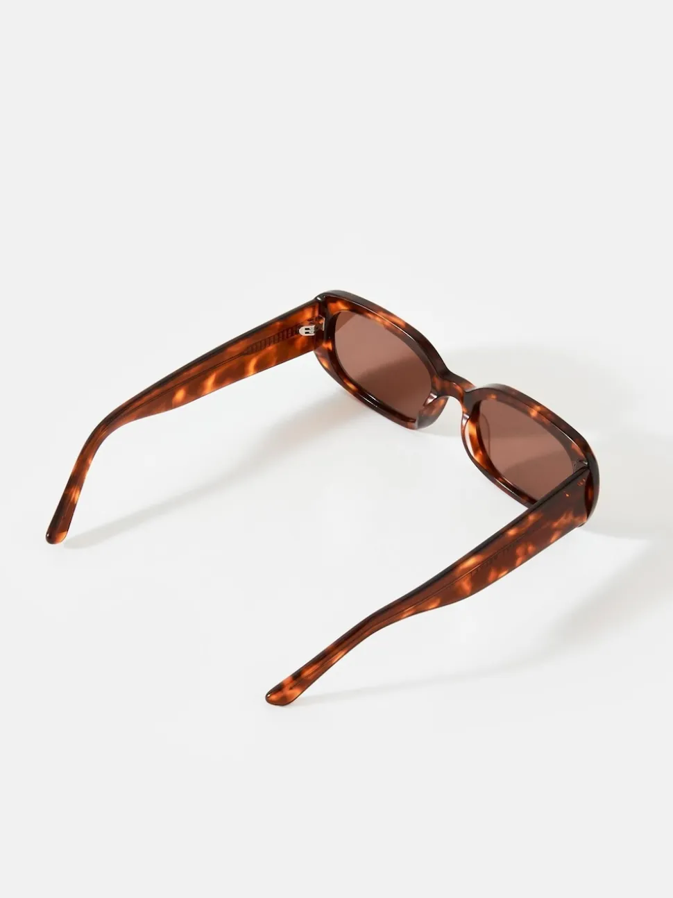 Mint Velvet Tortoiseshell Rectangle Sunglasses