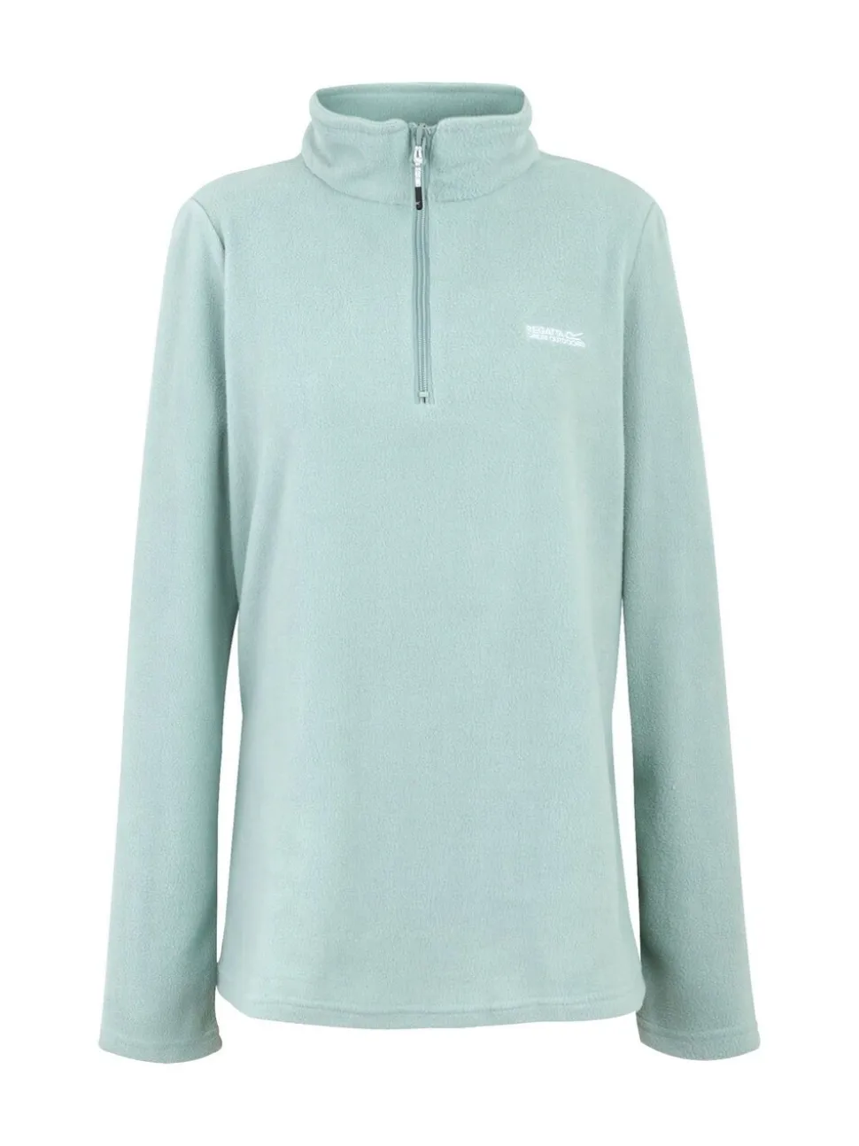 Mintgroen - Regatta Sweethart fleece met rits bij de hals