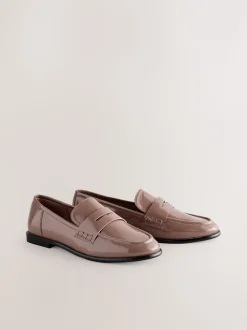 Mokkabruin - Forever Comfort® Penny loafers met ronde neus