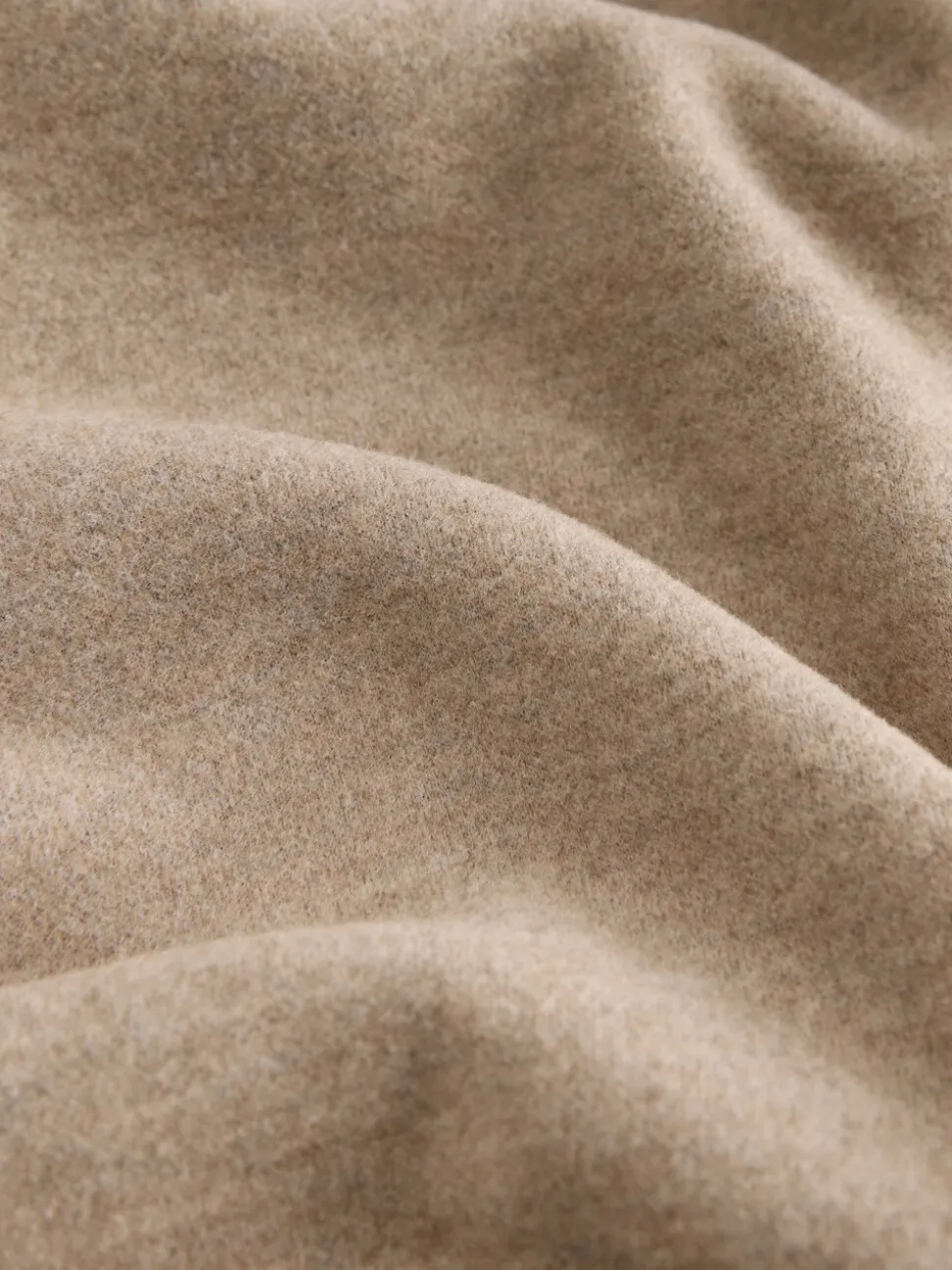 Mokkabruin - Soft Brushed Finish Barrel Leg Trousers