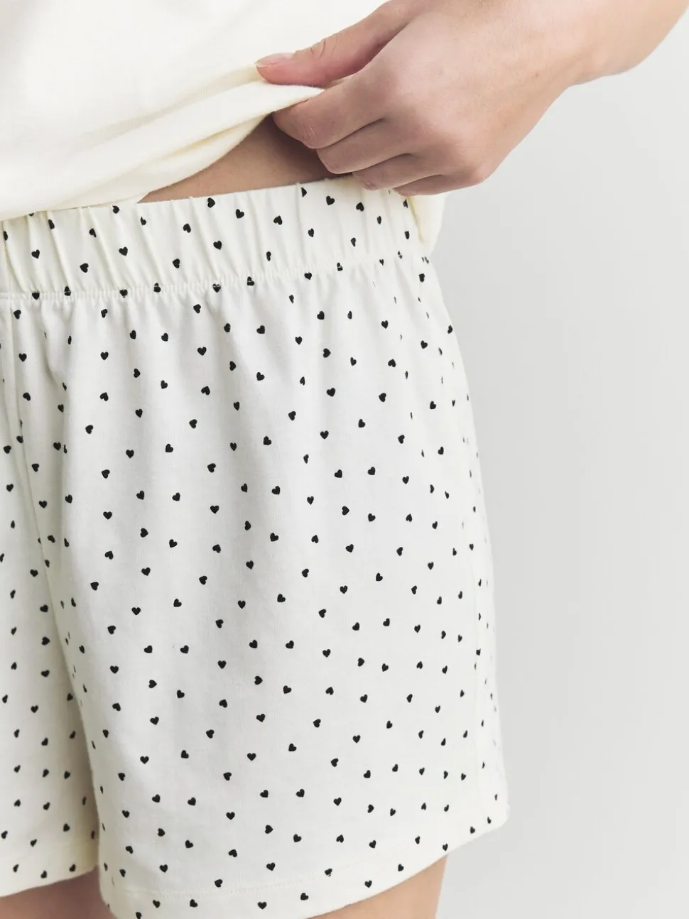 Monochroom - Korte pyjamaset 3 stuks