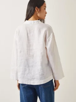 Monsoon Clover 100% linnen blouse