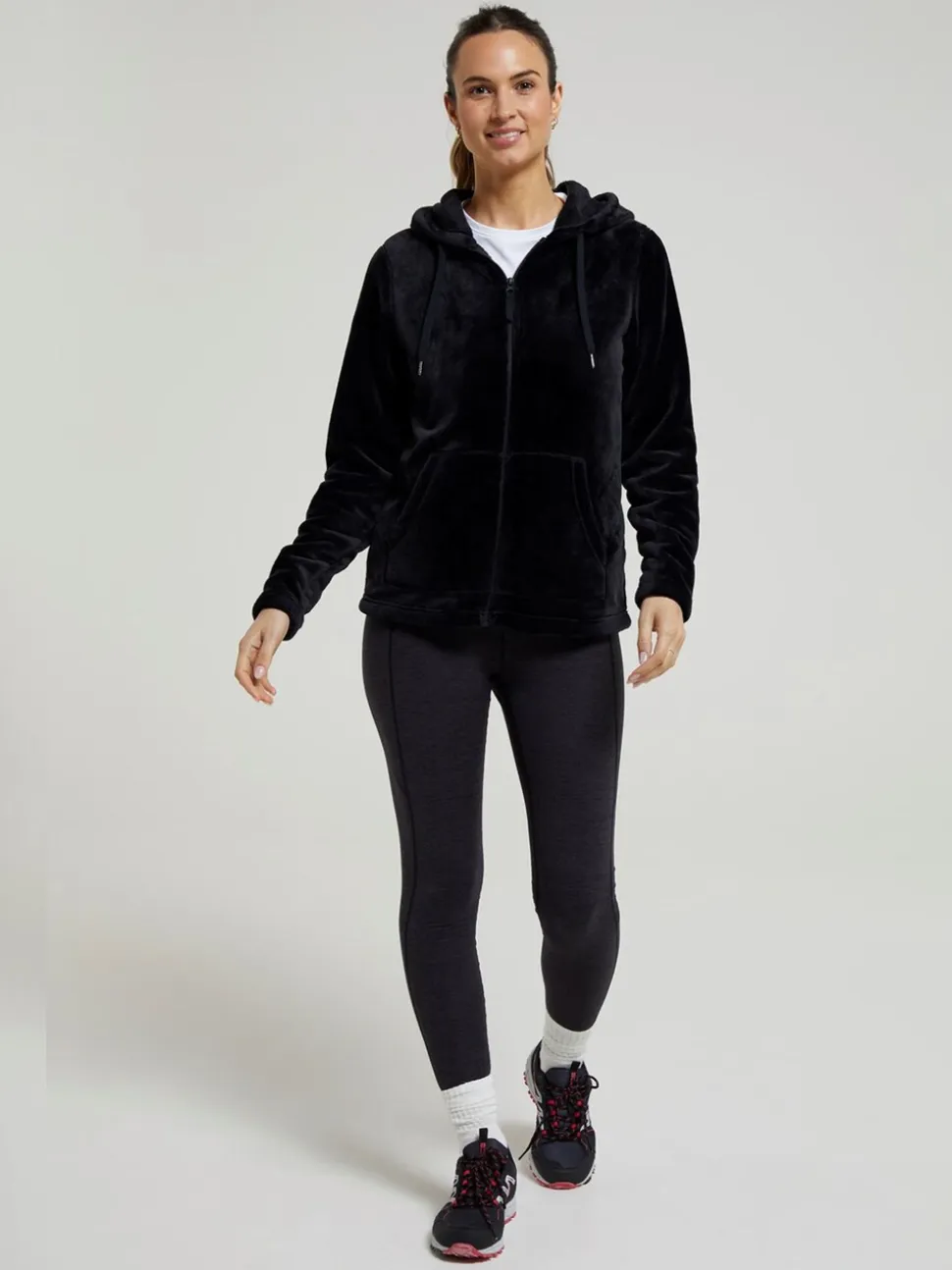 Mountain Warehouse Womens Snaggle Hooded Fleece