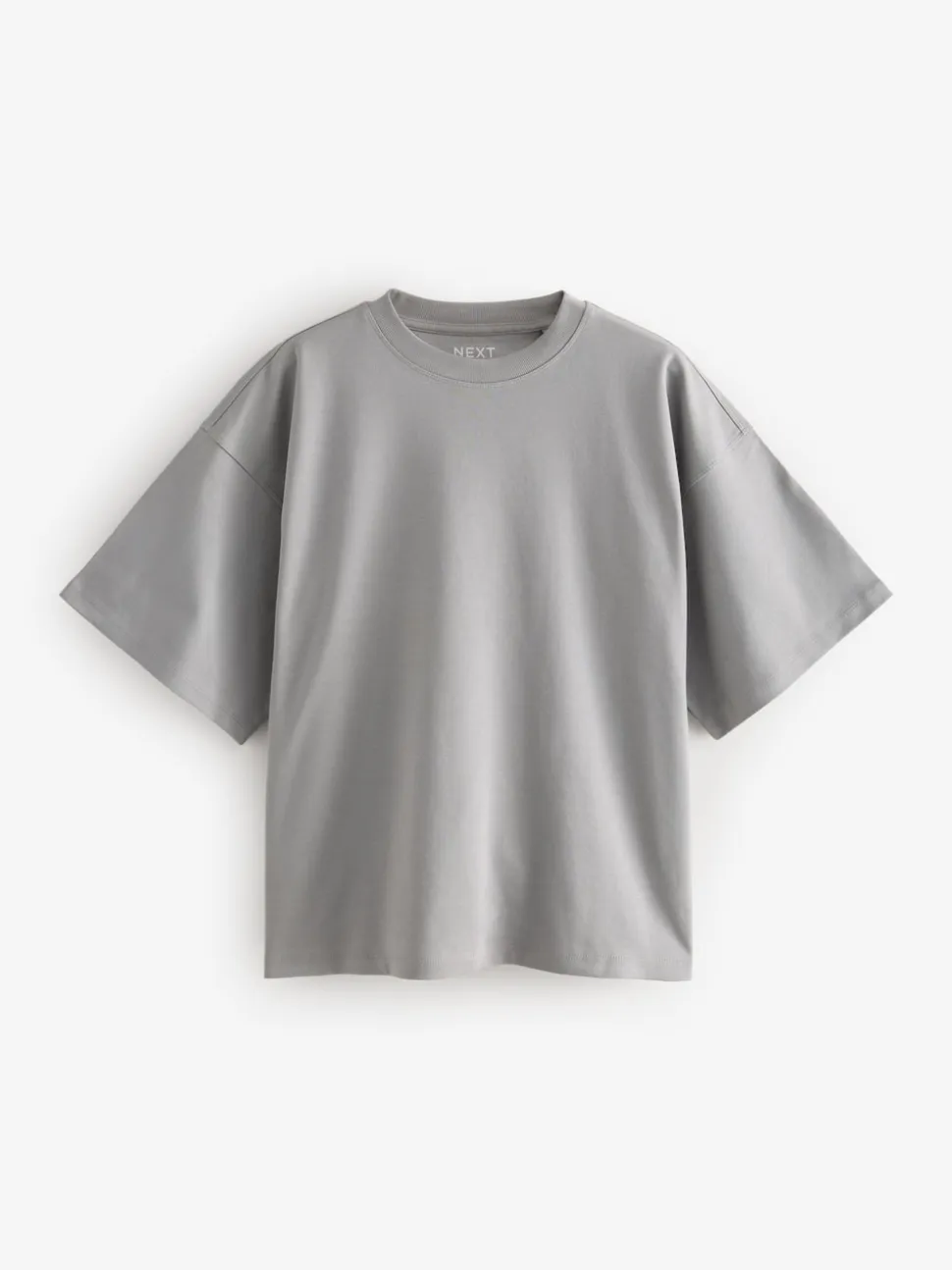 Multi - Verpakking van 5 100% katoenen boxy T-shirts met korte mouwen