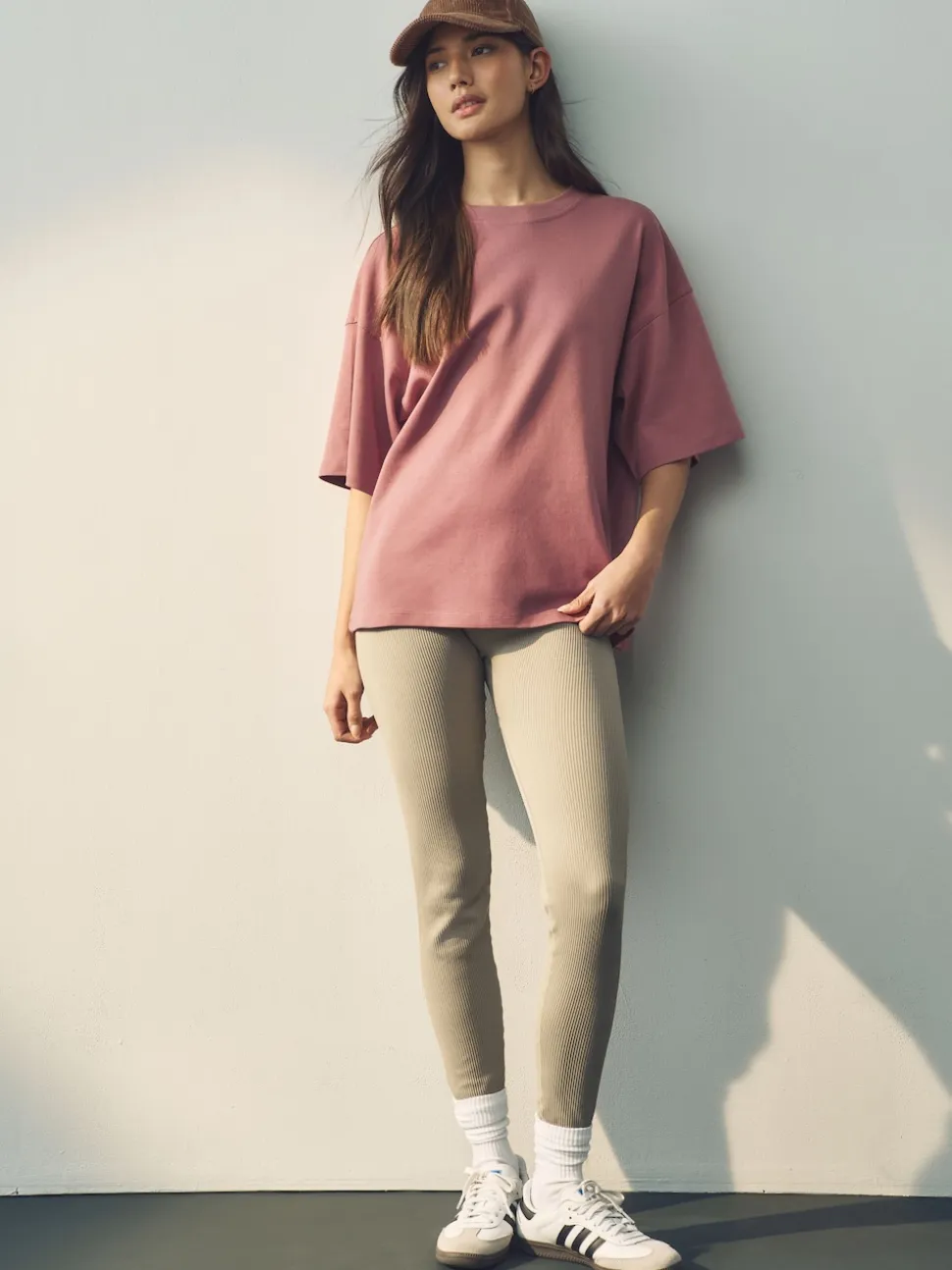 Multi - Verpakking van 5 100% katoenen boxy T-shirts met korte mouwen