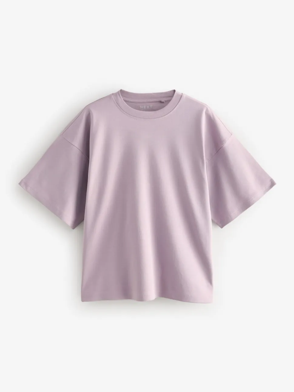 Multi - Verpakking van 5 100% katoenen boxy T-shirts met korte mouwen