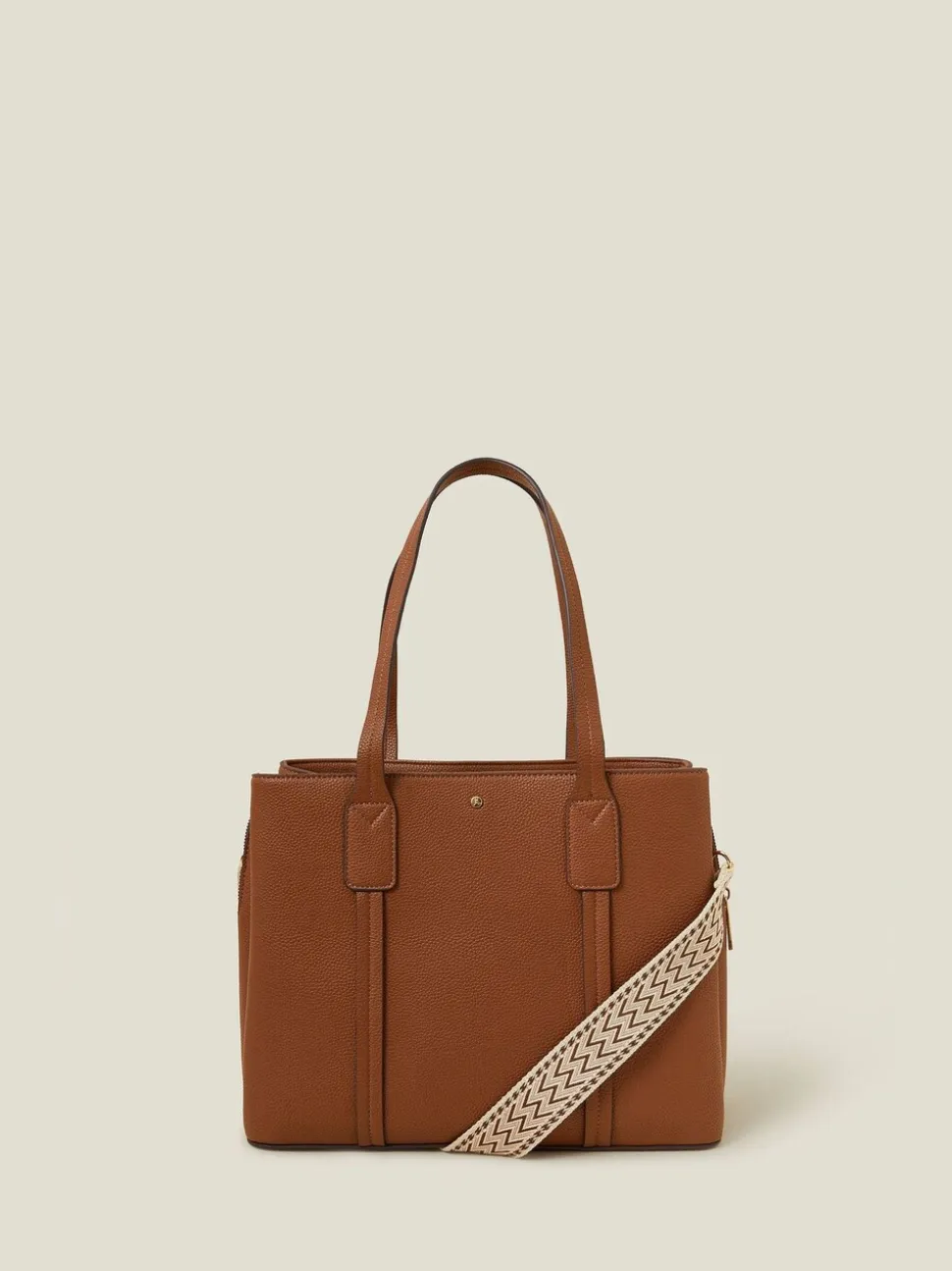 Natuurlijk - Accessorize Webbing Strap Tote Bag