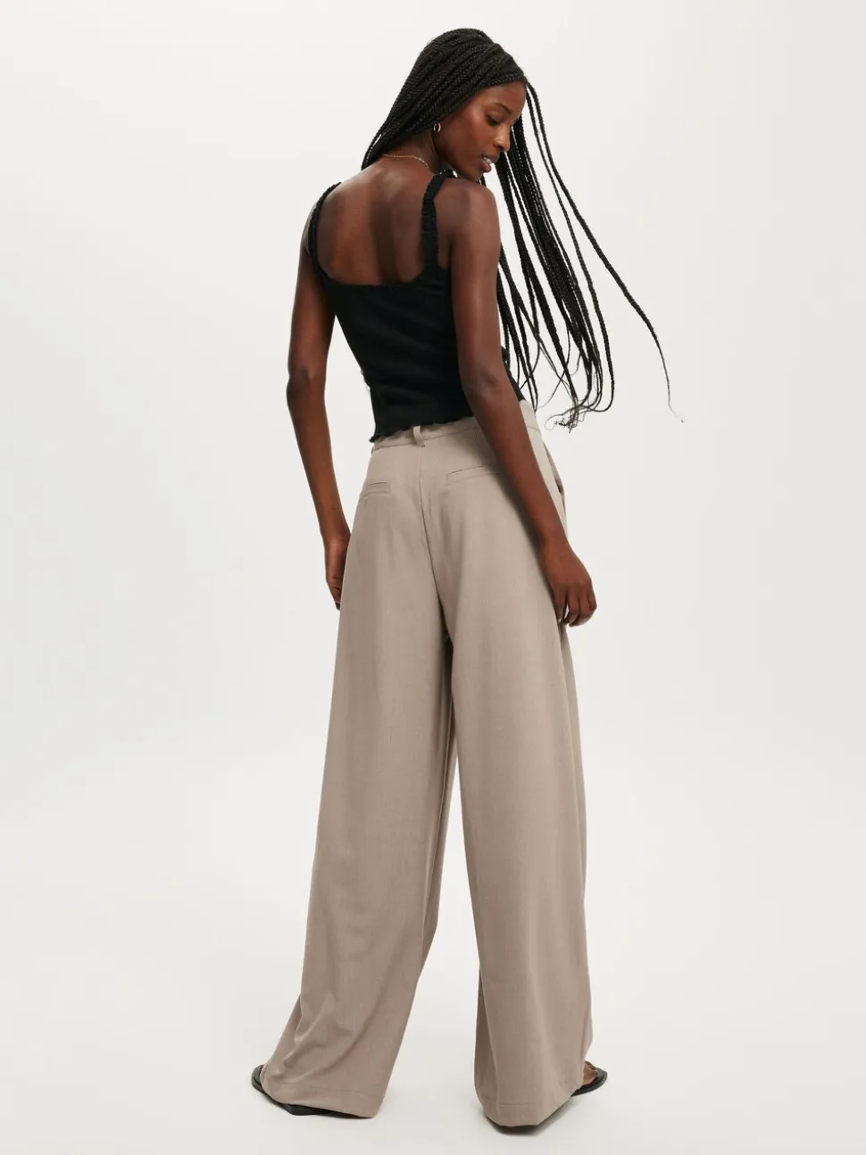 Natuurlijk - Cotton On Izzy Pleated Trousers