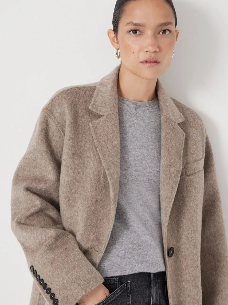 Natuurlijk - Hush Pure Wool Double Faced Blazer