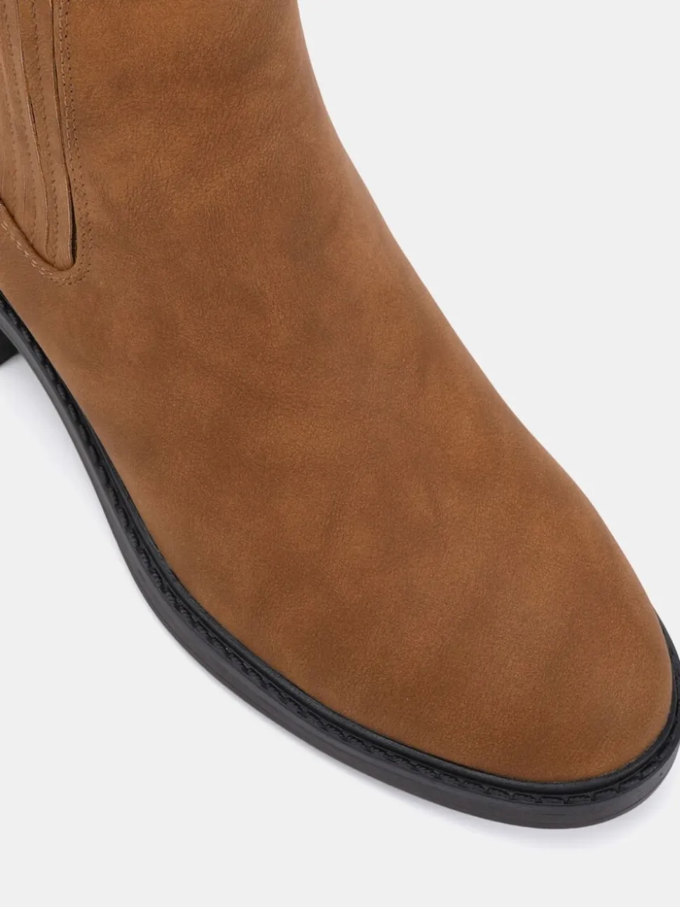 Natuurlijk - Novo Wide Fit Darlina Flat Chelsea Ankle Boots