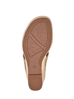 Natuurlijk - Pavers Tall Wedge Heel Mules