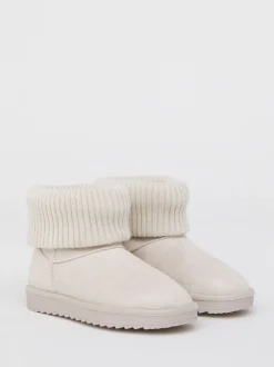 Natuurlijk - Simply Be Cuff Slipper Boots