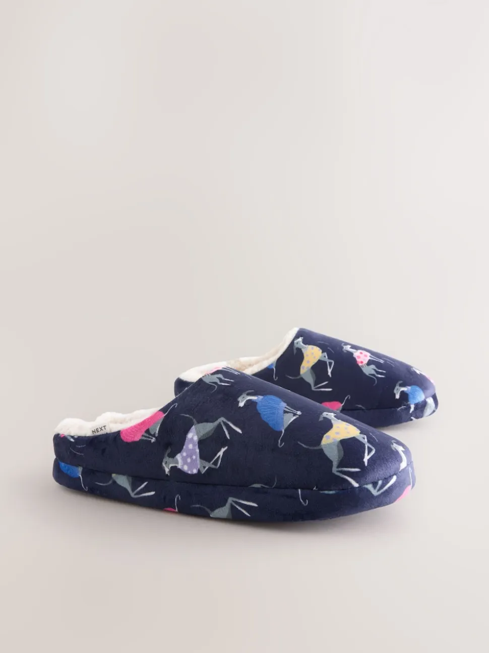 Navy Whippet - Pantoffelmuiltjes