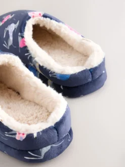 Navy Whippet - Pantoffelmuiltjes