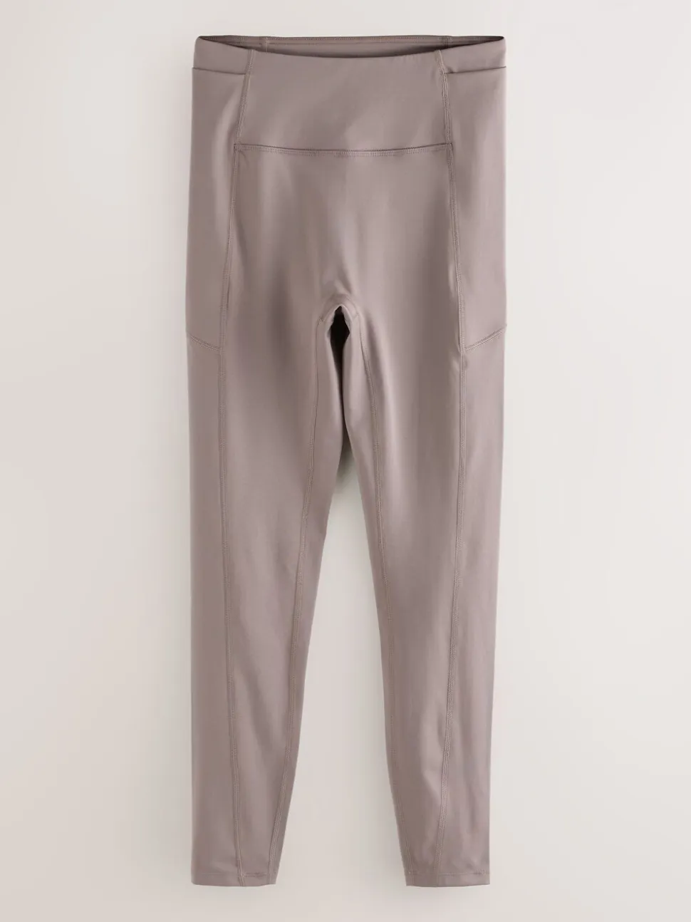 Nertsgrijs/bruin - Power Active Leggings met zak