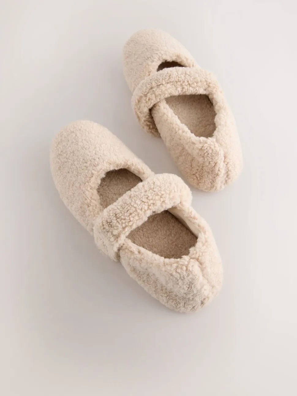 Neutraal - Borg Ballet Slippers