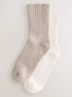 Neutraal - Containing Merino Wool Ankle Socks 2 Pack