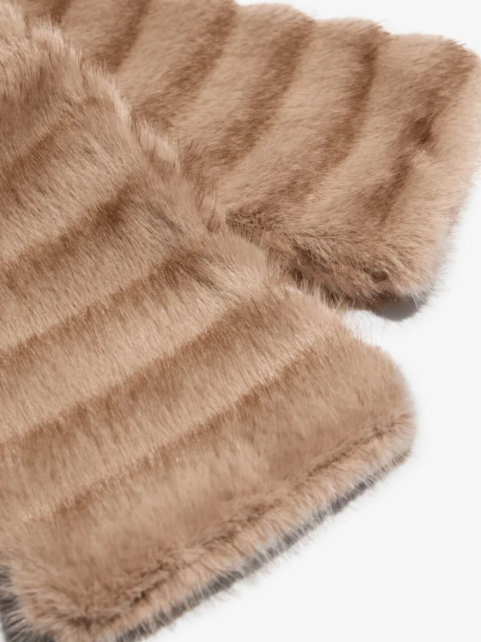 Neutraal - Lipsy Faux Fur Scarf