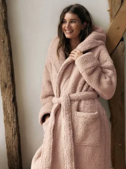 Neutraal - Teddy badjas
