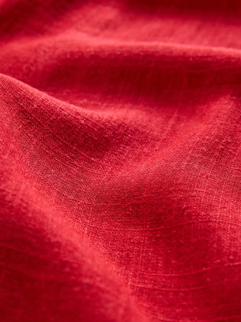 Neutraal/rood - The Set - Pull-on short met linnen