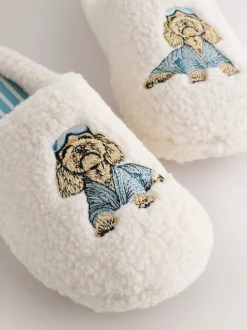 Neutrale Charlie Cockapoo - Instappantoffels met borgvoering