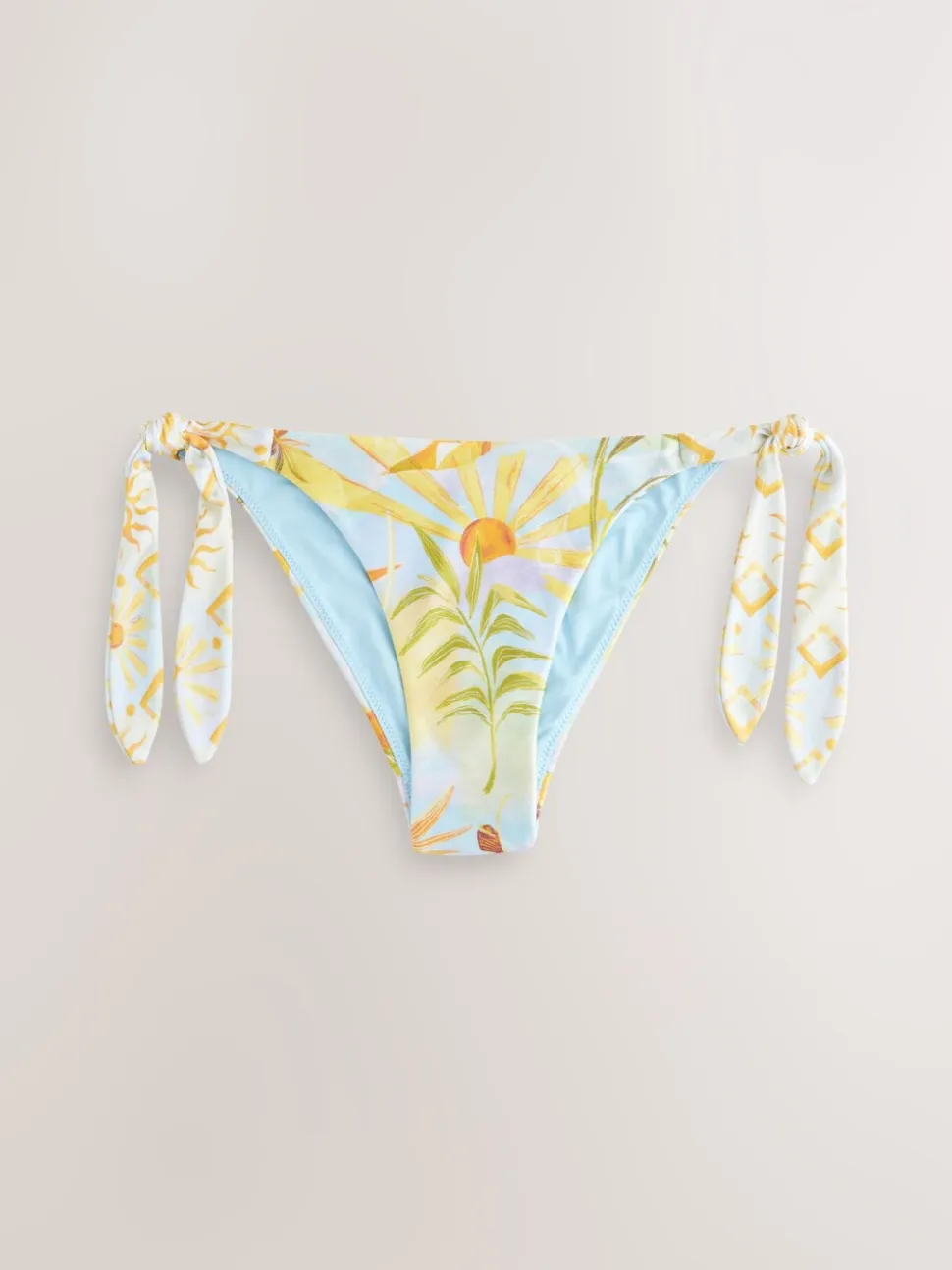 Never Fully Dressed bikinibroekje met gestrikte zijkanten