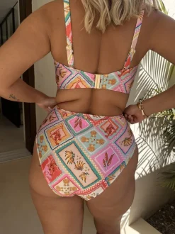 Never Fully Dressed bikinibroekje met hoge taille