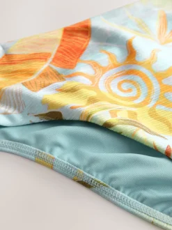 Never Fully Dressed bikinibroekje met gestrikte zijkanten