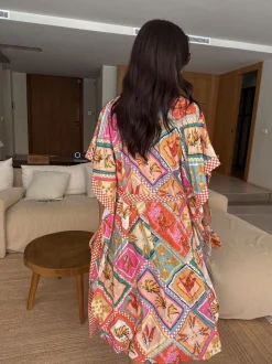 Never Fully Dressed kimono van katoenmix