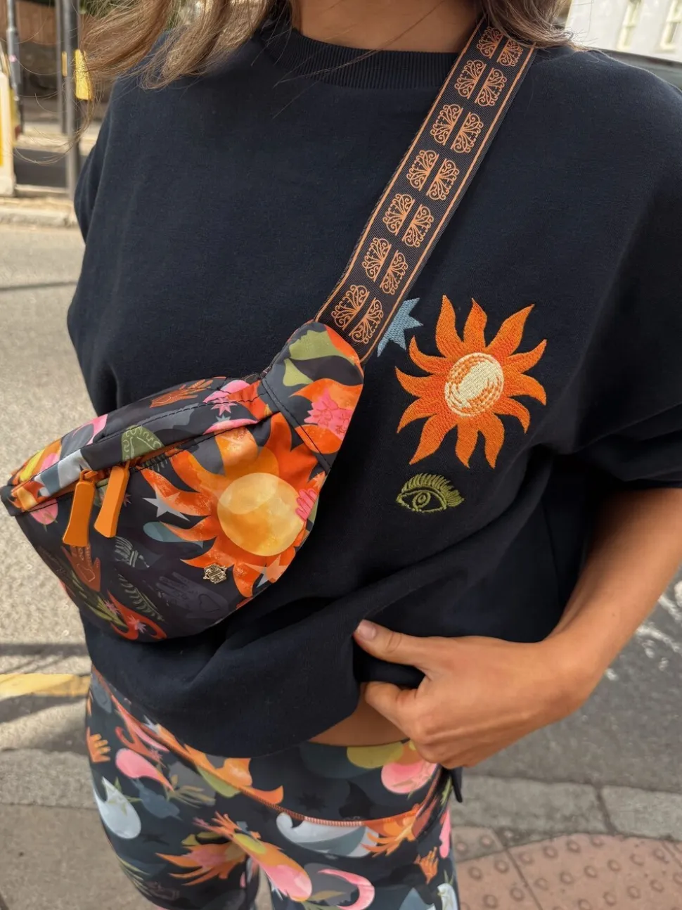 Never Fully Dressed Sling Cross Body Bum Bag