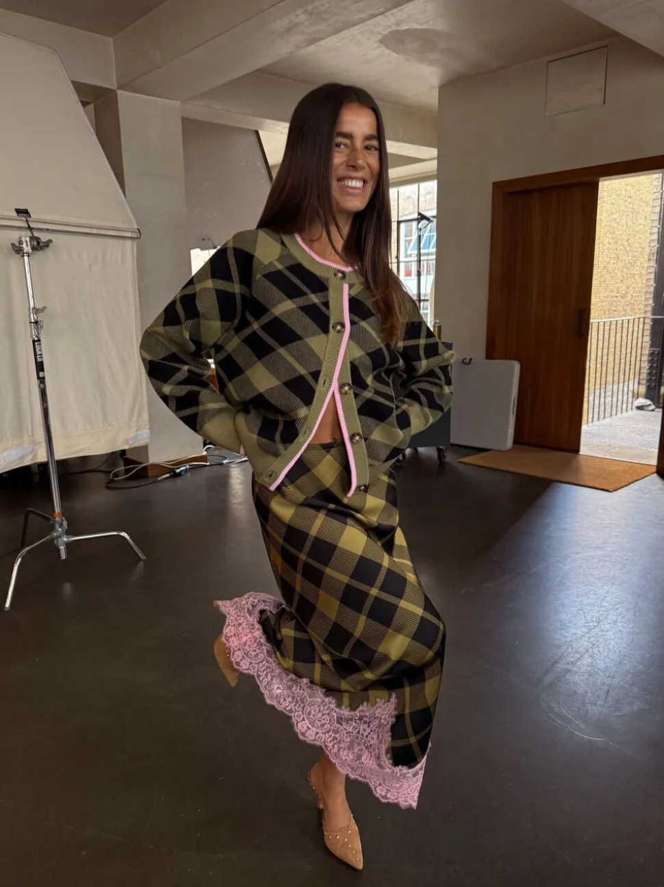 Never Fully Dressed Tartan Maeva Skirt