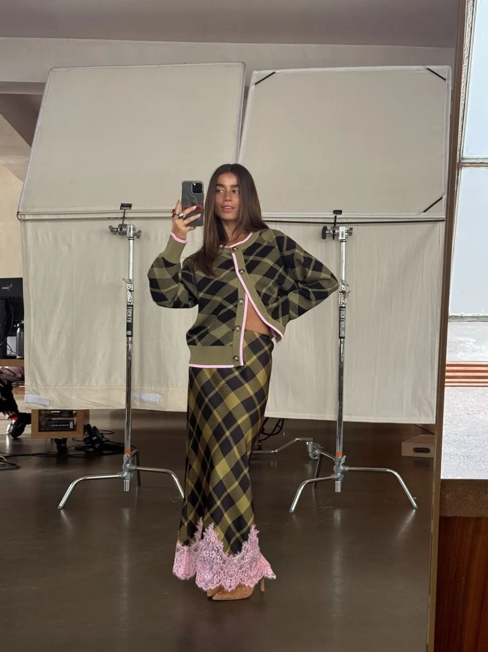 Never Fully Dressed Tartan Maeva Skirt