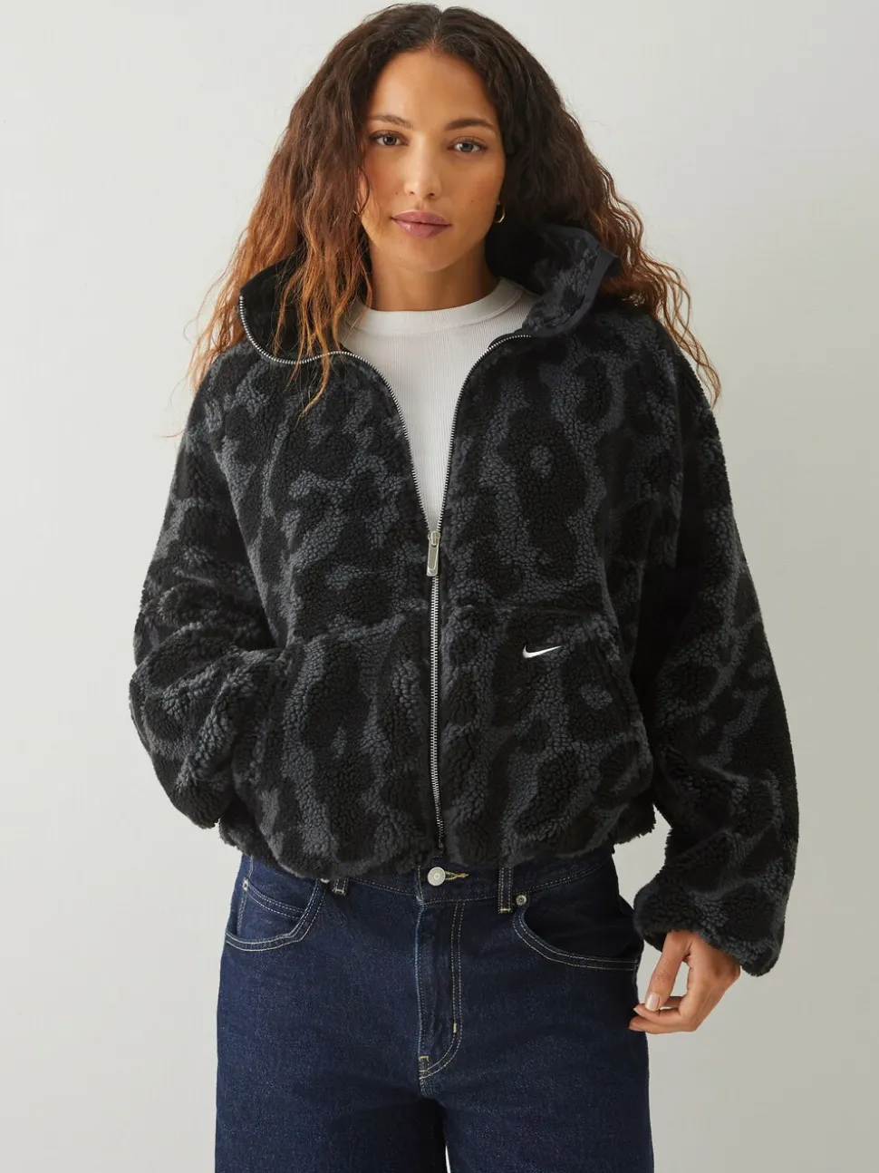 Nike Sportswear High-Pile Fleece Oversized Jacket
