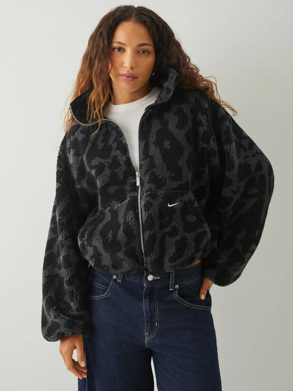 Nike Sportswear High-Pile Fleece Oversized Jacket