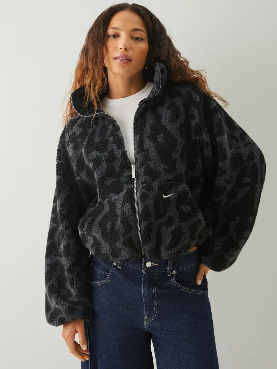 Nike Sportswear High-Pile Fleece Oversized Jacket