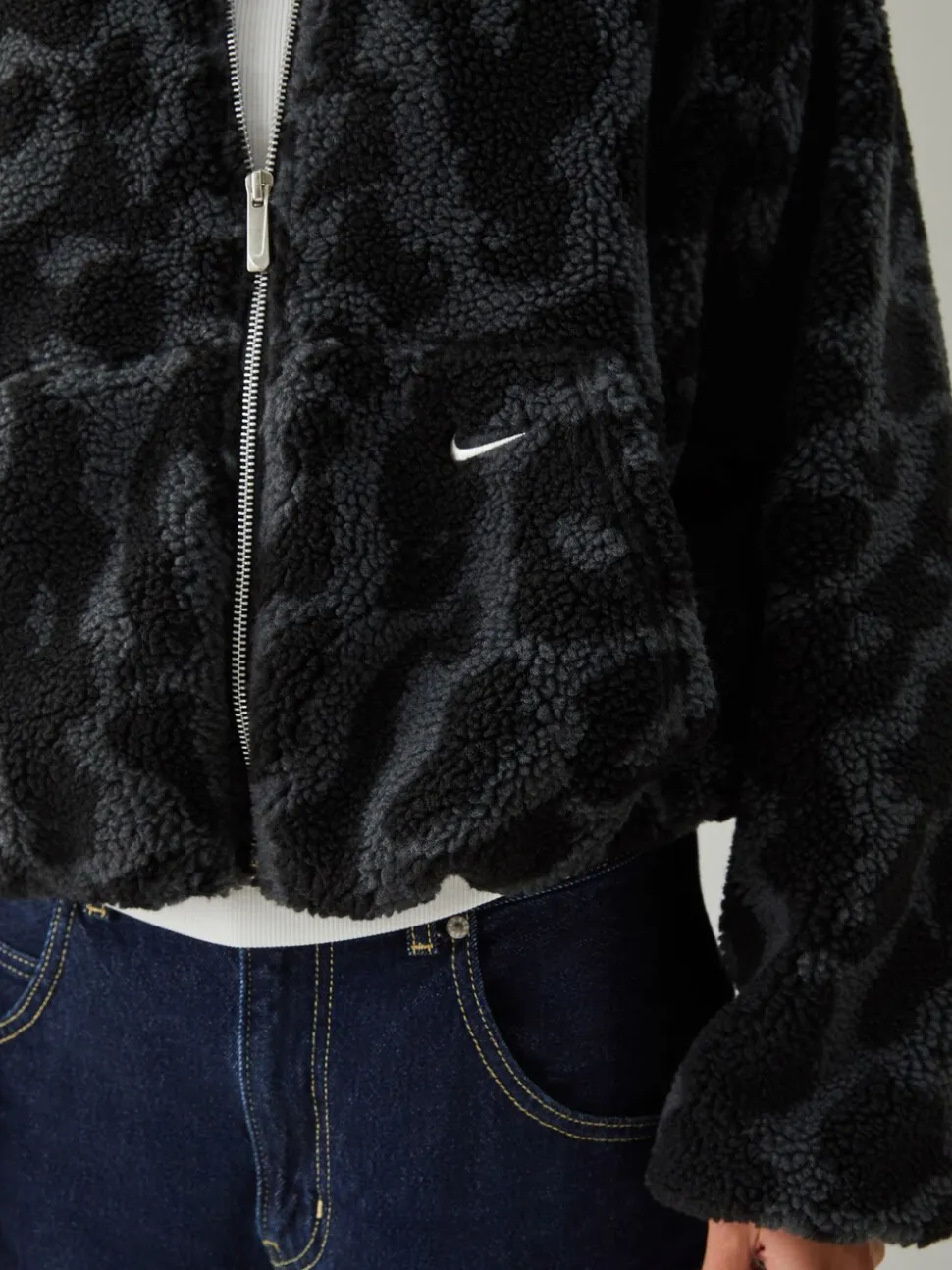 Nike Sportswear High-Pile Fleece Oversized Jacket