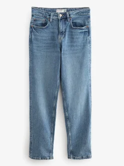 Normaal blauw - Boyfriend-jeans