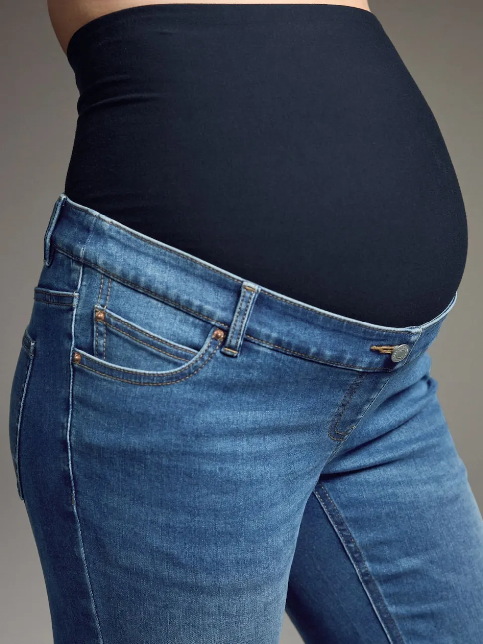 Normaal blauw - Mom zwangerschap Denim Jeans