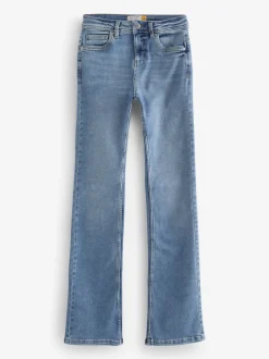 Normaal blauw - Superzachte bootcut-jeans