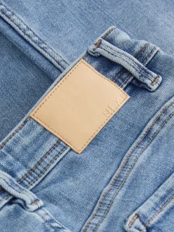 Normaal blauw - Superzachte bootcut-jeans