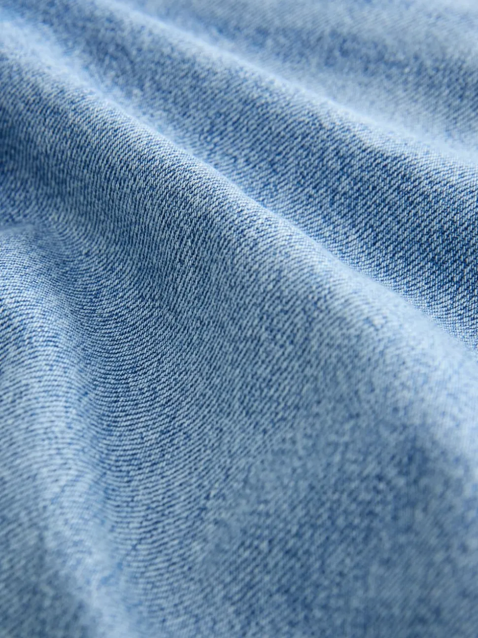 Normaal blauw - Zwangerschapsbarrel denim 100% katoenen jeans