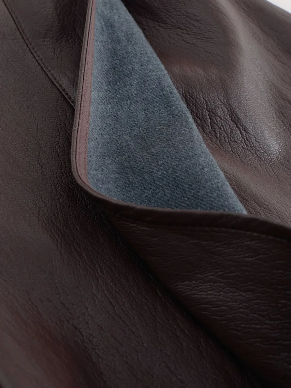 Nothing Ordinary Faux Leather Wrap Midi Kilt Skirt