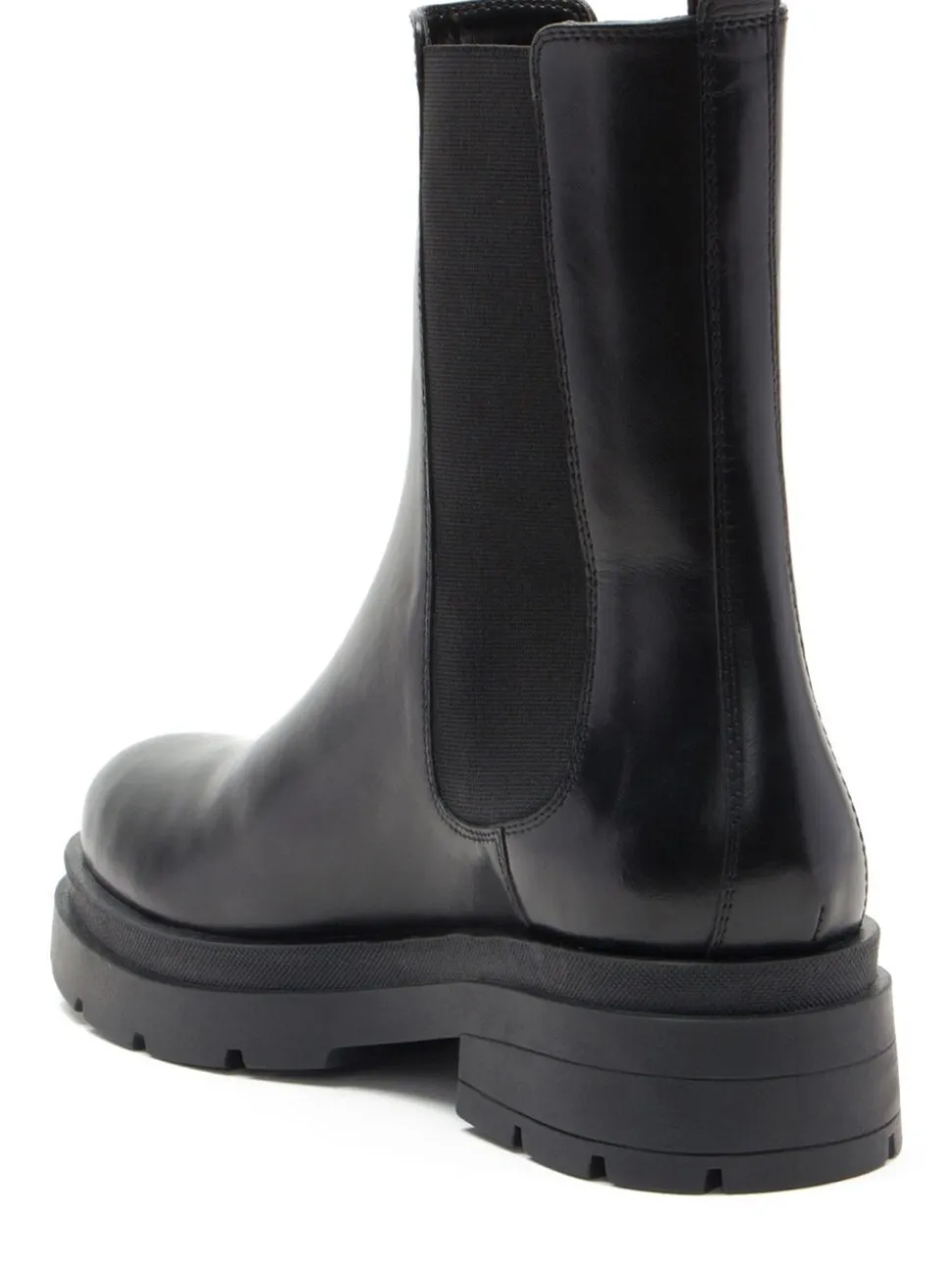 Off The Hook Bank Chelsea High Ankle Leather Boots